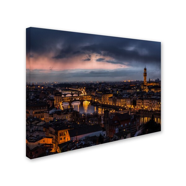 Giuseppe Torre 'The Old River' Canvas Art,14x19